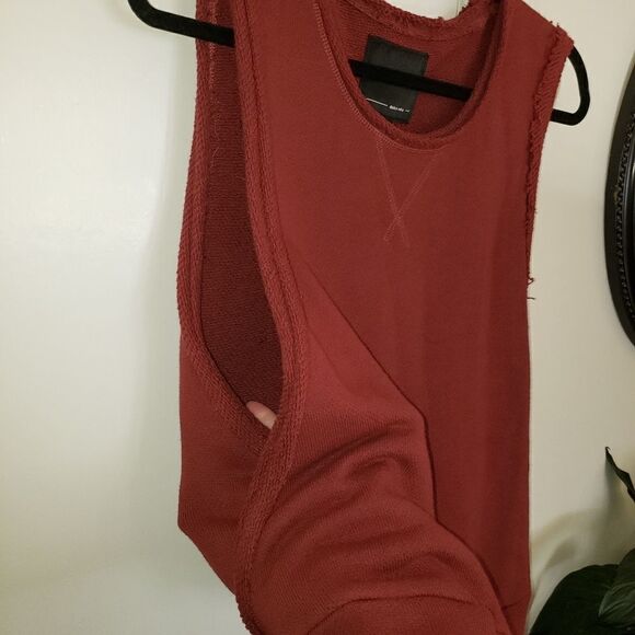 Dolce Vita Cotton Distressed Knit Sleeveless Top - Picture 6 of 9